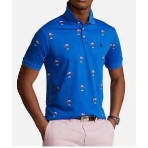 Polo Ralph Lauren Classic Fit XL polo shirt button pink flamingo golf work